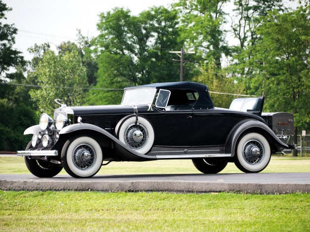Обои картинки фото cadillac v12 370 a roadster by fleetwood 1930, автомобили, классика, cadillac, 1930, fleetwood, roadster, a, 370, v12