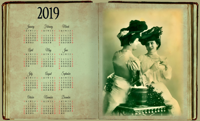 Обои картинки фото календари, рисованные,  векторная графика, женщина, шляпа, фужер