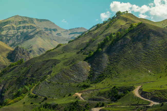 Обои картинки фото чегемское ущелье, природа, горы, чегемское, ущелье, кавказ, северный, россия