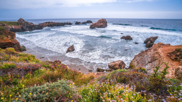 Картинка природа побережье калифорния
