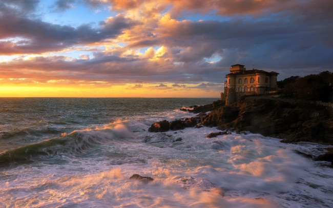 Обои картинки фото castello del boccale, italy, города, замки италии, castello, del, boccale