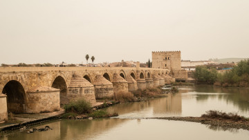 Картинка города -+мосты римский мост кордова испания автoр alex quezada
