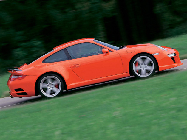 Обои картинки фото 2006, ruf, rt, 12, автомобили, porsche