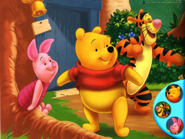 Обои картинки фото мультфильмы, winnie, the, pooh