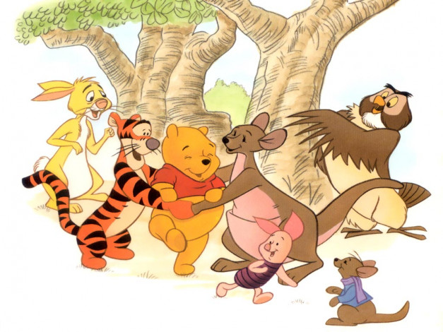 Обои картинки фото мультфильмы, winnie, the, pooh