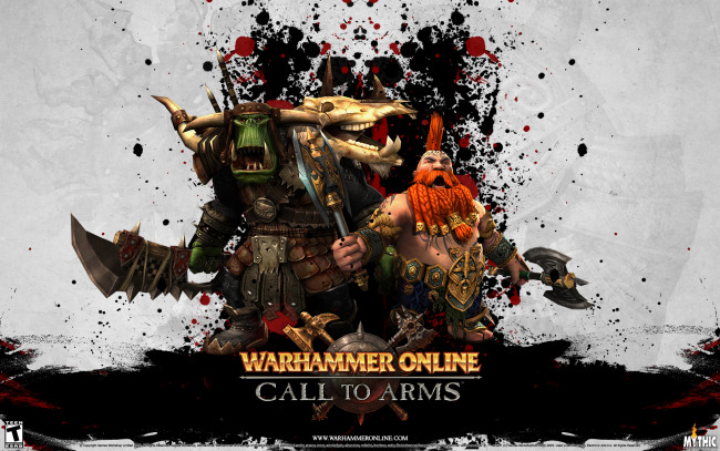 Обои картинки фото warhammer, online, age, of, reckoning, call, to, arms, видео, игры