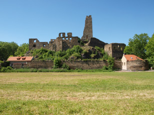 Картинка руины замка oko& 345 города исторические архитектурные памятники Чехия