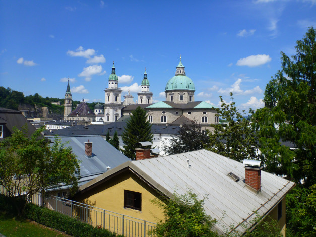 Обои картинки фото города, католические, соборы, костелы, аббатства, salzburg, австрия