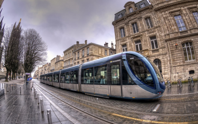 Обои картинки фото техника, трамваи, bordeaux, france, aquitaine