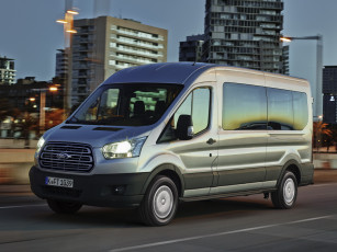 обоя автомобили, ford, transit, 2014, l3h2, minibus