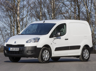 Картинка автомобили peugeot partner van electric 2013