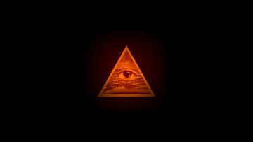 Картинка рисованные минимализм пирамида pyramid abstract глаз