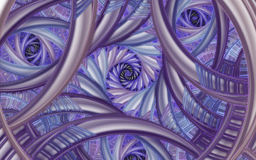 Картинка 3д+графика fractal+ фракталы фон цвета узор