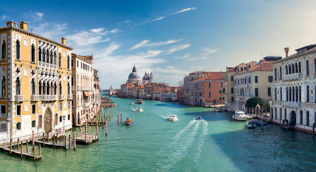 Обои картинки фото venezia, города, венеция , италия, гранд, канал
