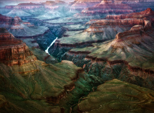 Картинка природа горы каньон скалы сша