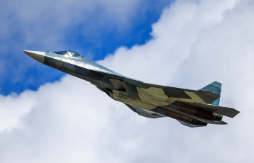 обоя t-50 pak-fa, авиация, боевые самолёты, истребитель