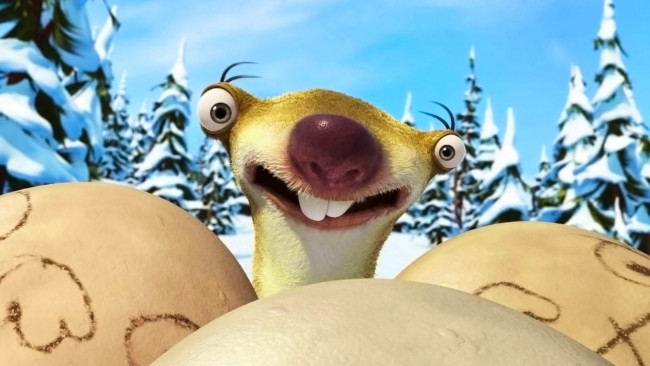 Обои картинки фото ice age 2,  the meltdown, мультфильмы, персонажи