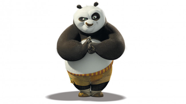 Обои картинки фото мультфильмы, kung fu panda 2, панда