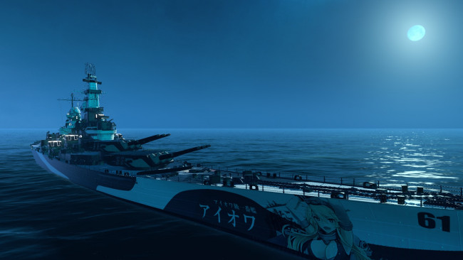 Обои картинки фото видео игры, world of warships, корабль, море