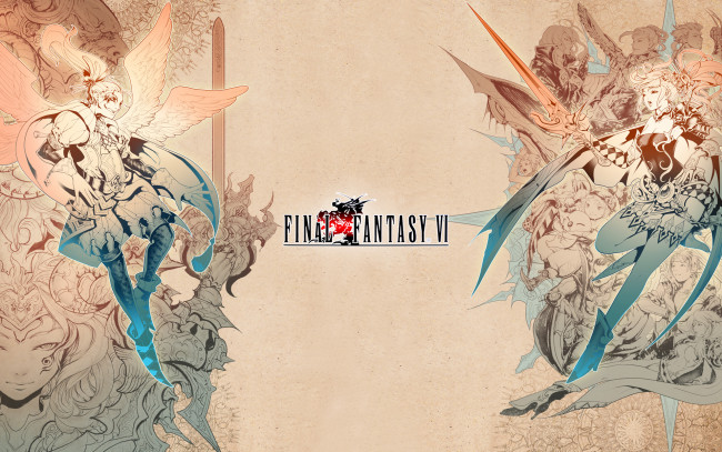 Обои картинки фото видео игры, final fantasy v, персонажи