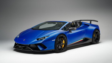 Картинка lamborghini+huracan+spyder+performante+2019 автомобили lamborghini blue 2019 huracan spyder performante