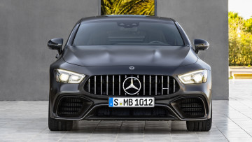 Картинка mercedes-benz+amg+gt+63-s+4matic+4door+coupe+2019 автомобили mercedes-benz серый металлик amg gt 63-s 4matic 4door coupe 2019