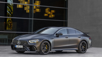 Картинка mercedes-benz+amg+gt+63-s+4matic+4door+coupe+2019 автомобили mercedes-benz серый металлик amg gt 63-s 4matic 4door coupe 2019