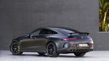 Картинка mercedes-benz+amg+gt+63-s+4matic+4door+coupe+2019 автомобили mercedes-benz серый металлик amg gt 63-s 4matic 4door coupe 2019