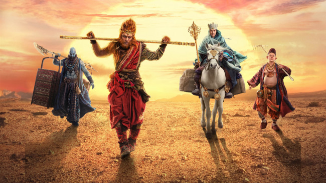 Обои картинки фото кино фильмы, the monkey king 2, the, monkey, king, 2