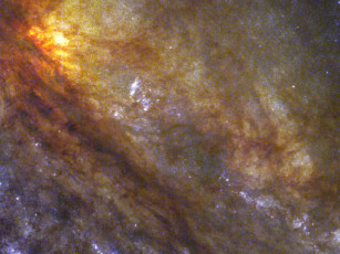 Картинка ngc 253 галактика созвездии скульптор космос галактики туманности