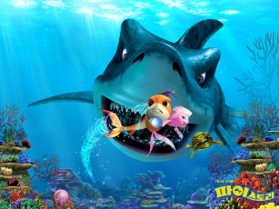 Картинка мультфильмы shark bait