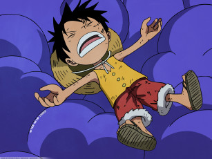 обоя аниме, one, piece, monkey, d, luffy