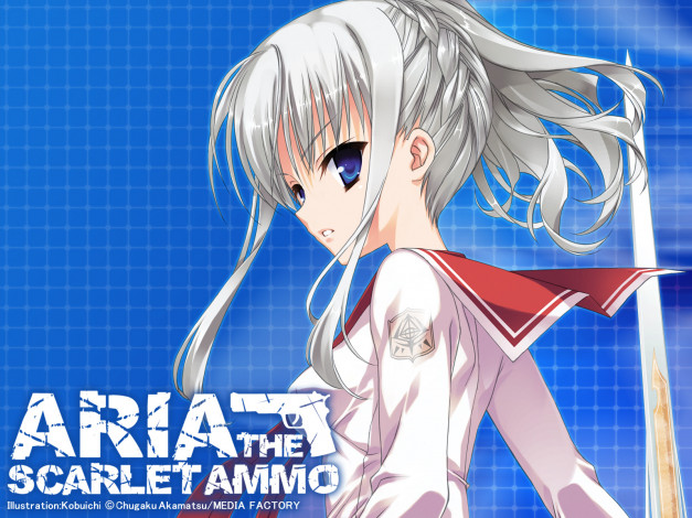 Обои картинки фото аниме, aria, the, scarlet, ammo