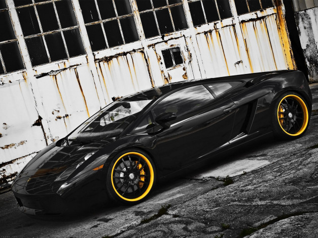 Обои картинки фото lamborghini, gallardo, автомобили