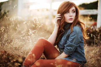 Картинка -Unsort+Рыжеволосые+и+другие+цвета девушк unsort рыжеволосые веснушк рыженькая настроене волосы