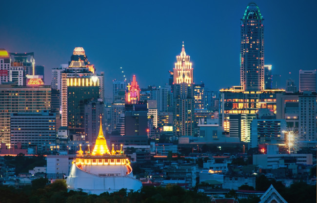 Обои картинки фото города, бангкок, таиланд, контраст