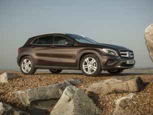 Картинка автомобили mercedes+trucks темный gla 200 uk-spec mercedes-benz 2014 x156 cdi