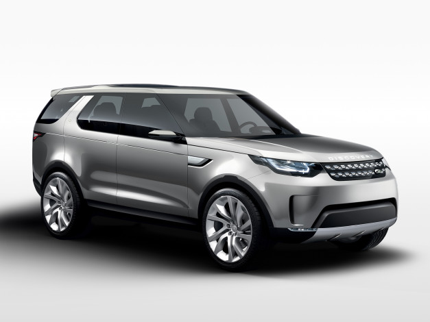 Обои картинки фото автомобили, land-rover, concept, land, rover, discovery, vision