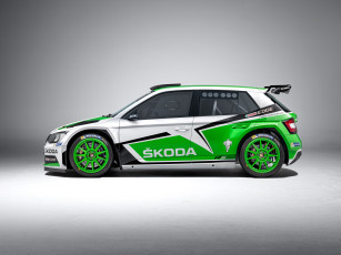 обоя автомобили, skoda, r5, fabia, 2015г, nj