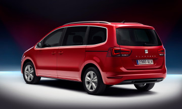 Картинка автомобили seat красный 2015г alhambra