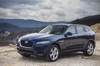 обоя автомобили, jaguar, 2016г, portfolio, f-pace