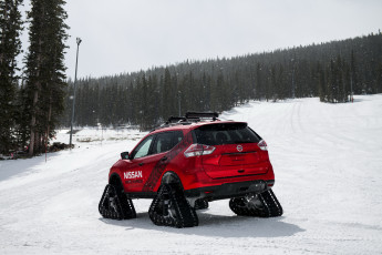 обоя автомобили, nissan, datsun, 2016г, concept, winter, warrior, pathfinder