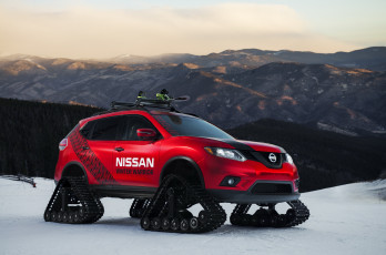 Картинка автомобили nissan datsun winter warrior pathfinder 2016г concept
