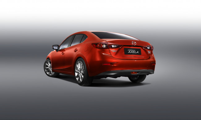 Обои картинки фото автомобили, mazda, sedan, axela, mazda3, bm, 2014г