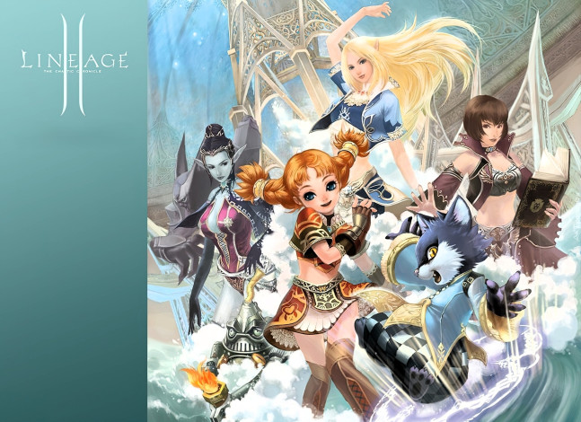 Обои картинки фото видео игры, lineage ii,  the chaotic chronicle, персонажи