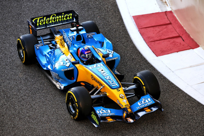 Обои картинки фото спорт, формула 1, renault
