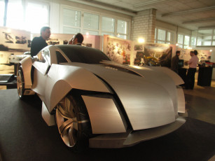 Картинка audi iqon concept автомобили выставки уличные фото