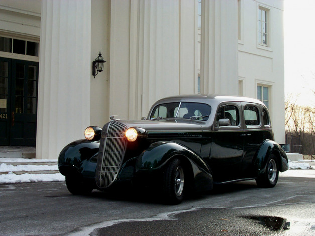 Обои картинки фото 1936, oldsmobile, автомобили, custom, classic, car