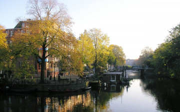 Картинка amsterdam города амстердам нидерланды