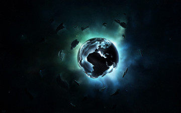 Картинка pixel earth космос арт планета